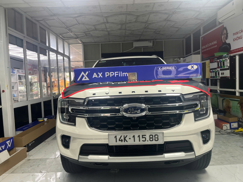 Thông tin bảo hành PPF X series xe Ford Everest